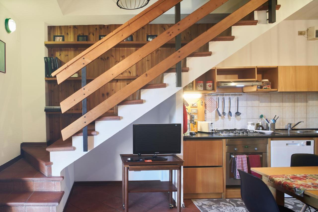 Little Brick House On Siena Hills With Balconies Lejlighed Eksteriør billede